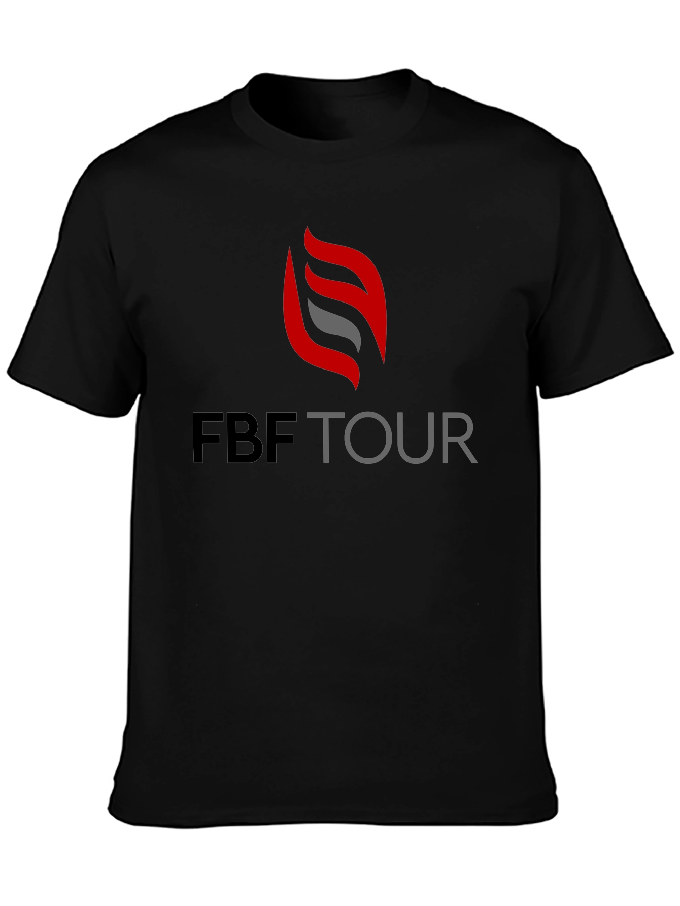 FBF Tour Black T-Shirt - Stylish Mens Tee
