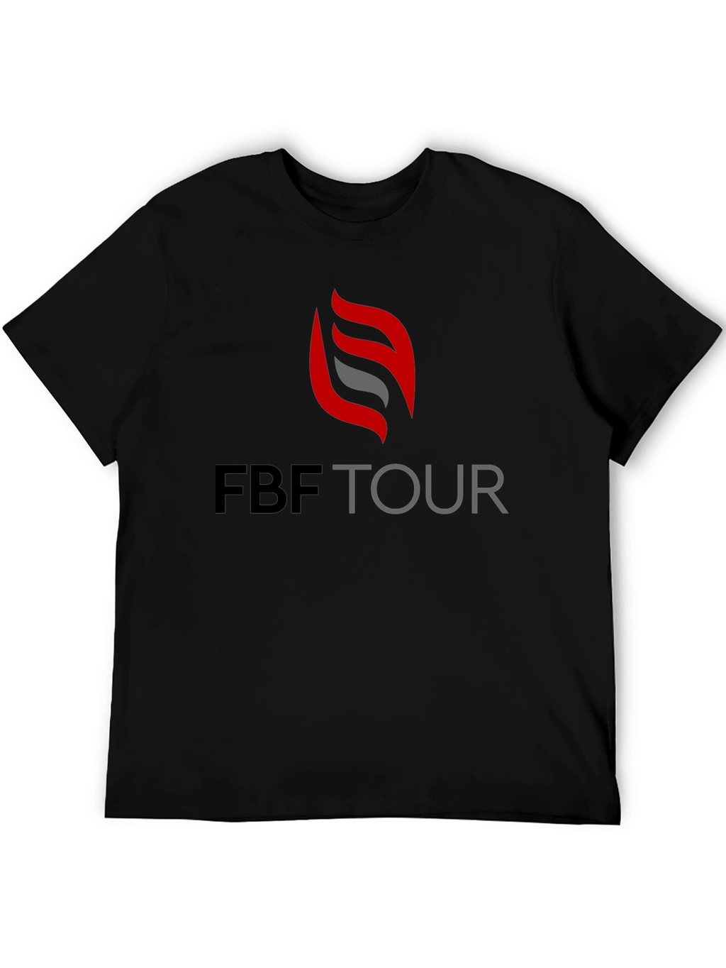 FBF Tour Black T-Shirt - Stylish Mens Tee