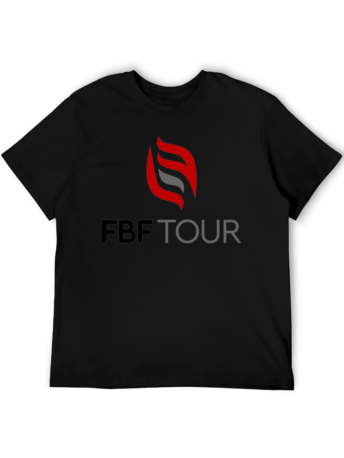 FBF Tour Black T-Shirt - Stylish Mens Tee