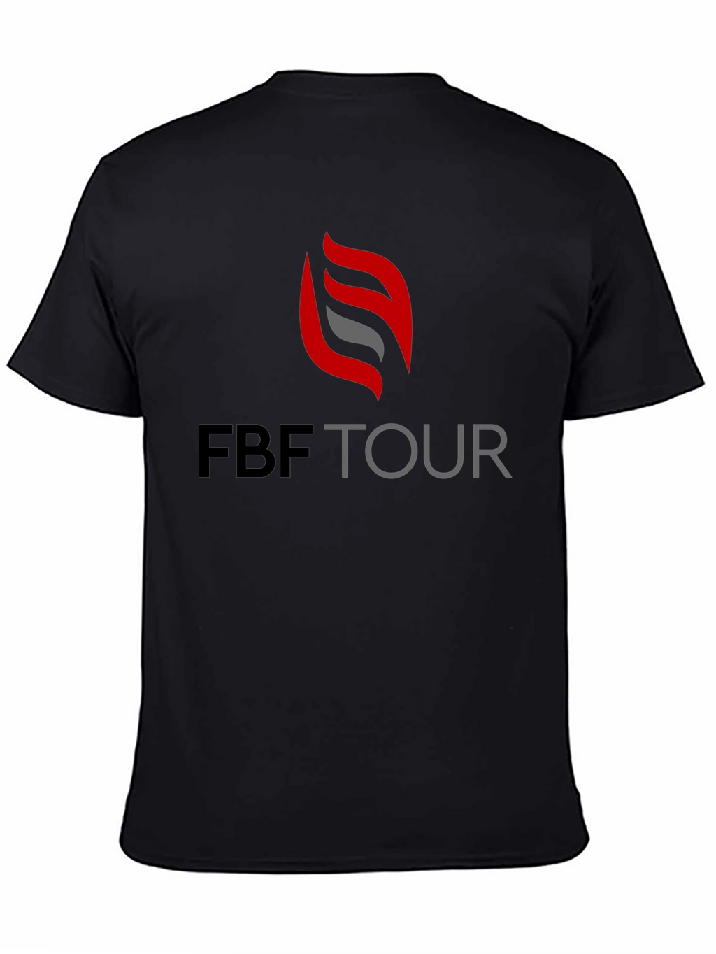 FBF Tour Black T-Shirt - Stylish Mens Tee