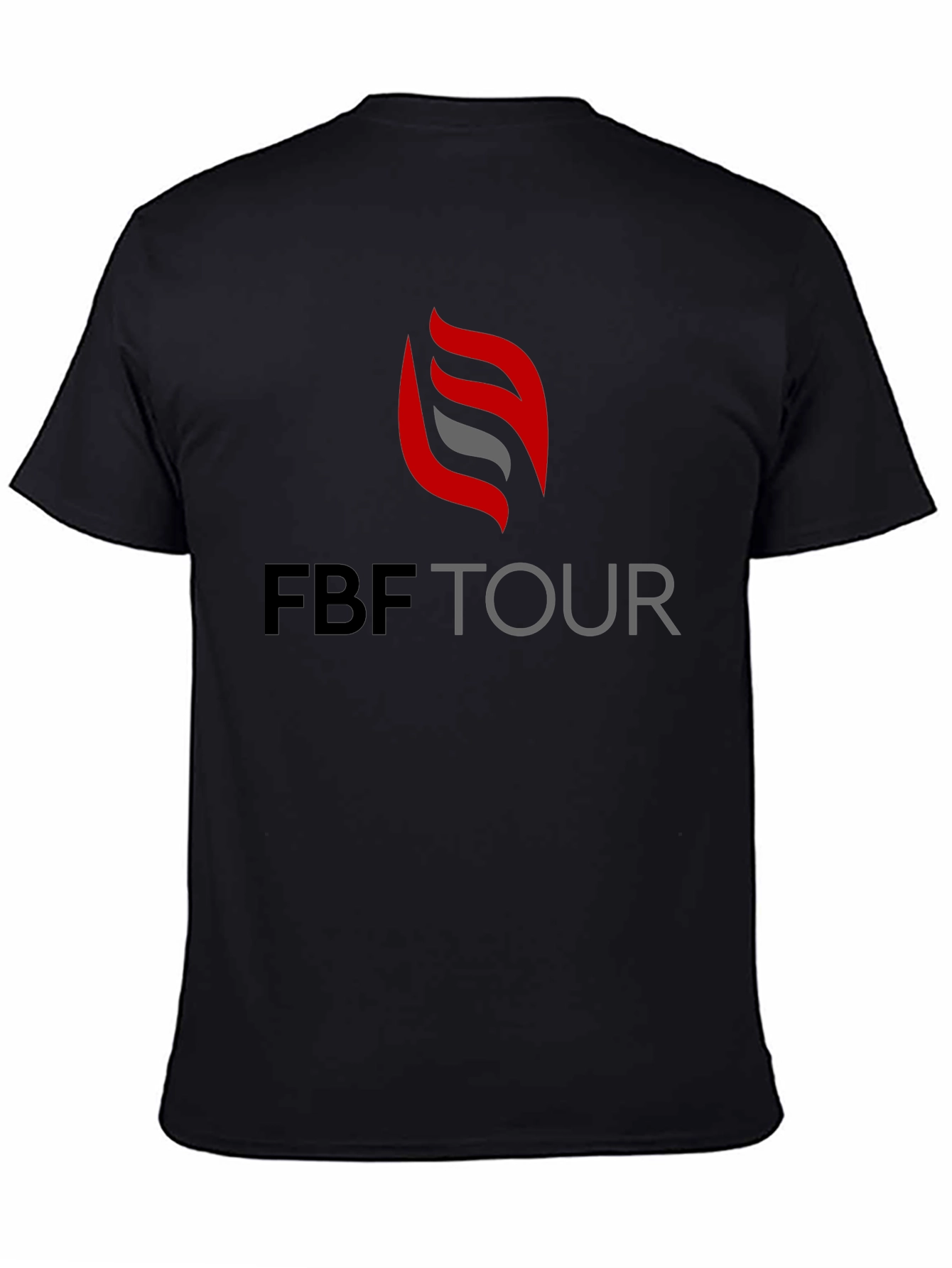 FBF Tour Black T-Shirt - Stylish Mens Tee