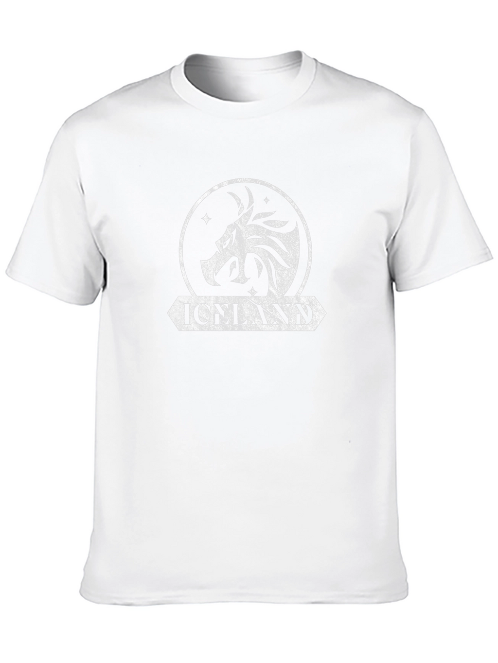Iceland Dragon T-Shirt - Distressed Graphic Tee