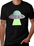 UFO Graphic T-Shirt - Beam Me Up!