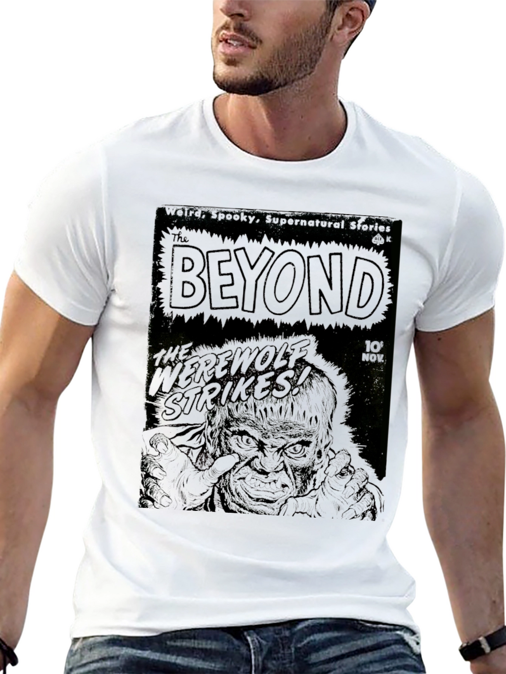 The Beyond Werewolf Strikes! Graphic T-Shirt