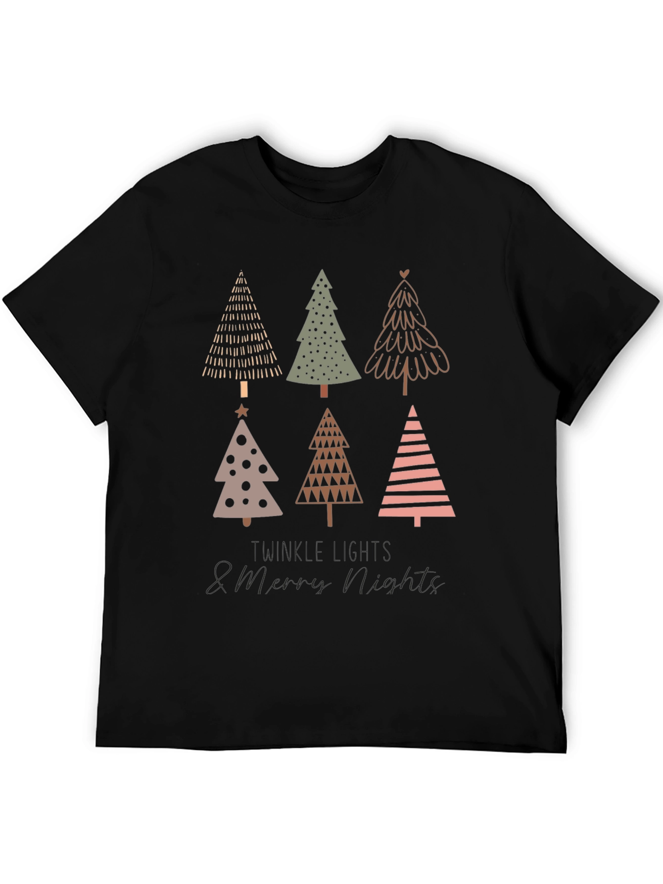 Christmas Tree Graphic Tee - Holiday Style