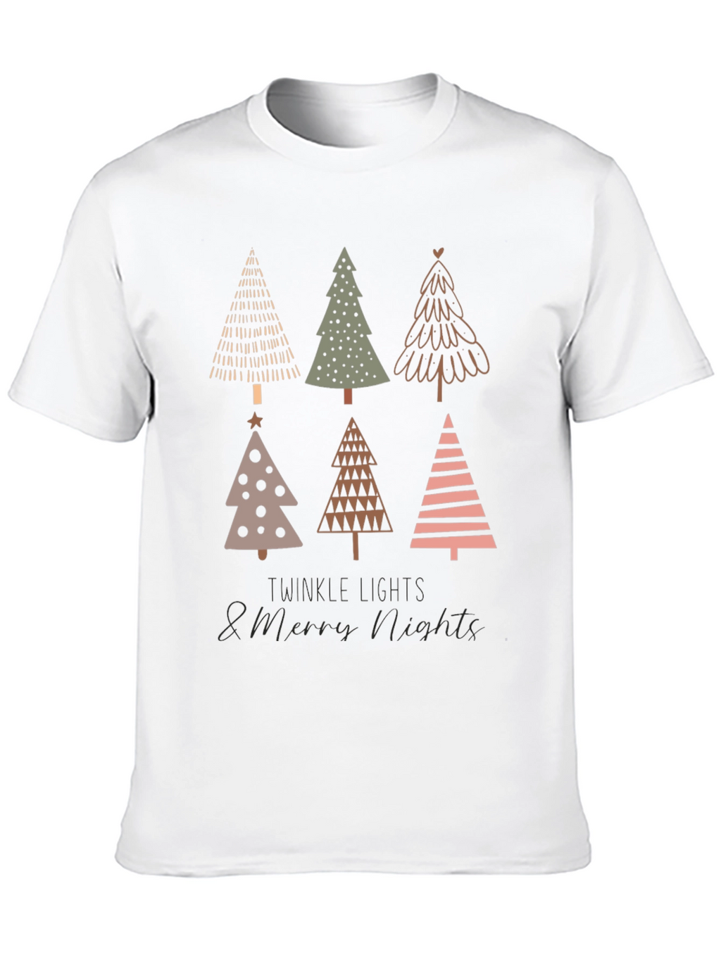 Christmas Tree Graphic Tee - Holiday Style
