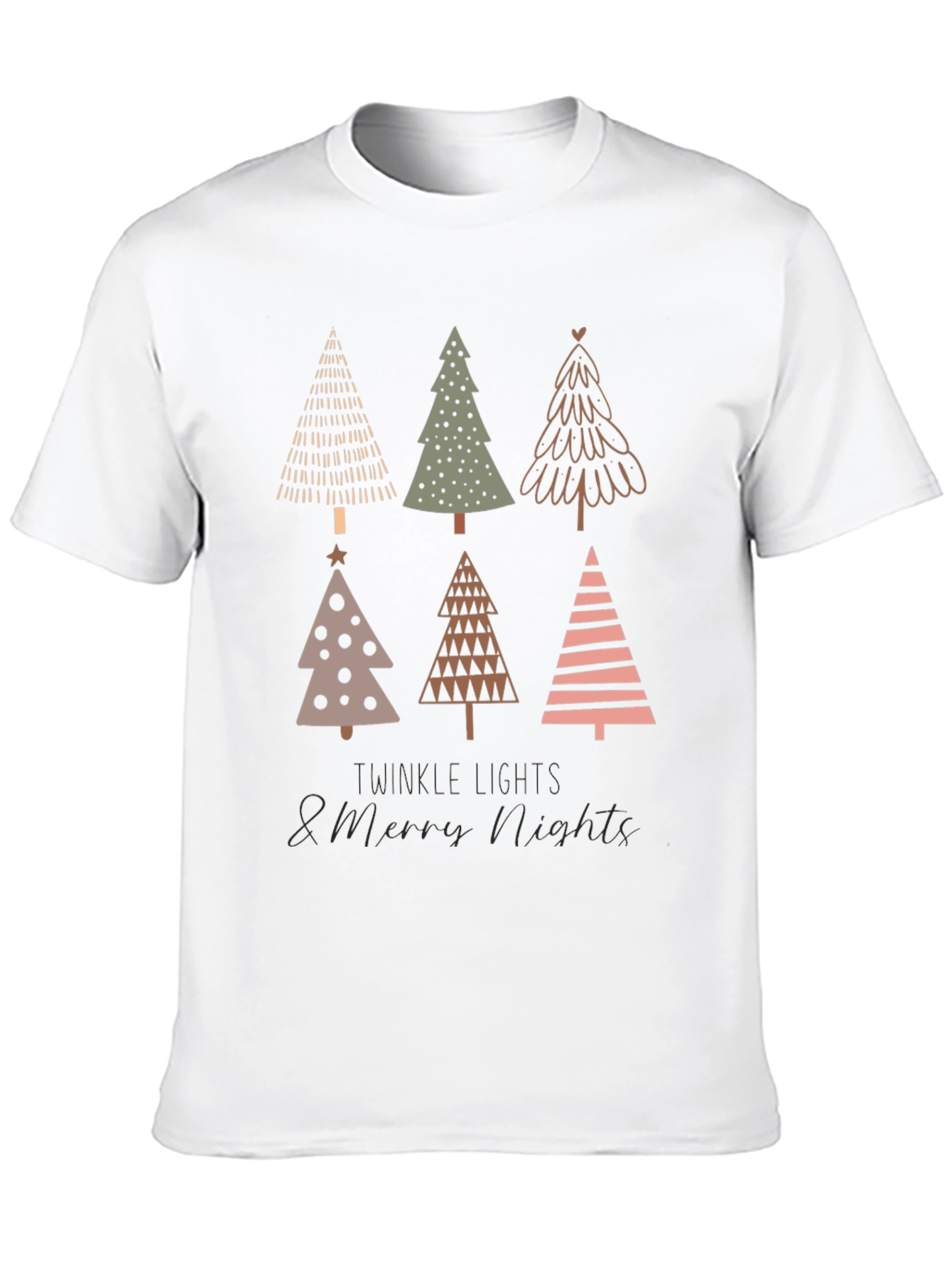 Christmas Tree Graphic Tee - Holiday Style