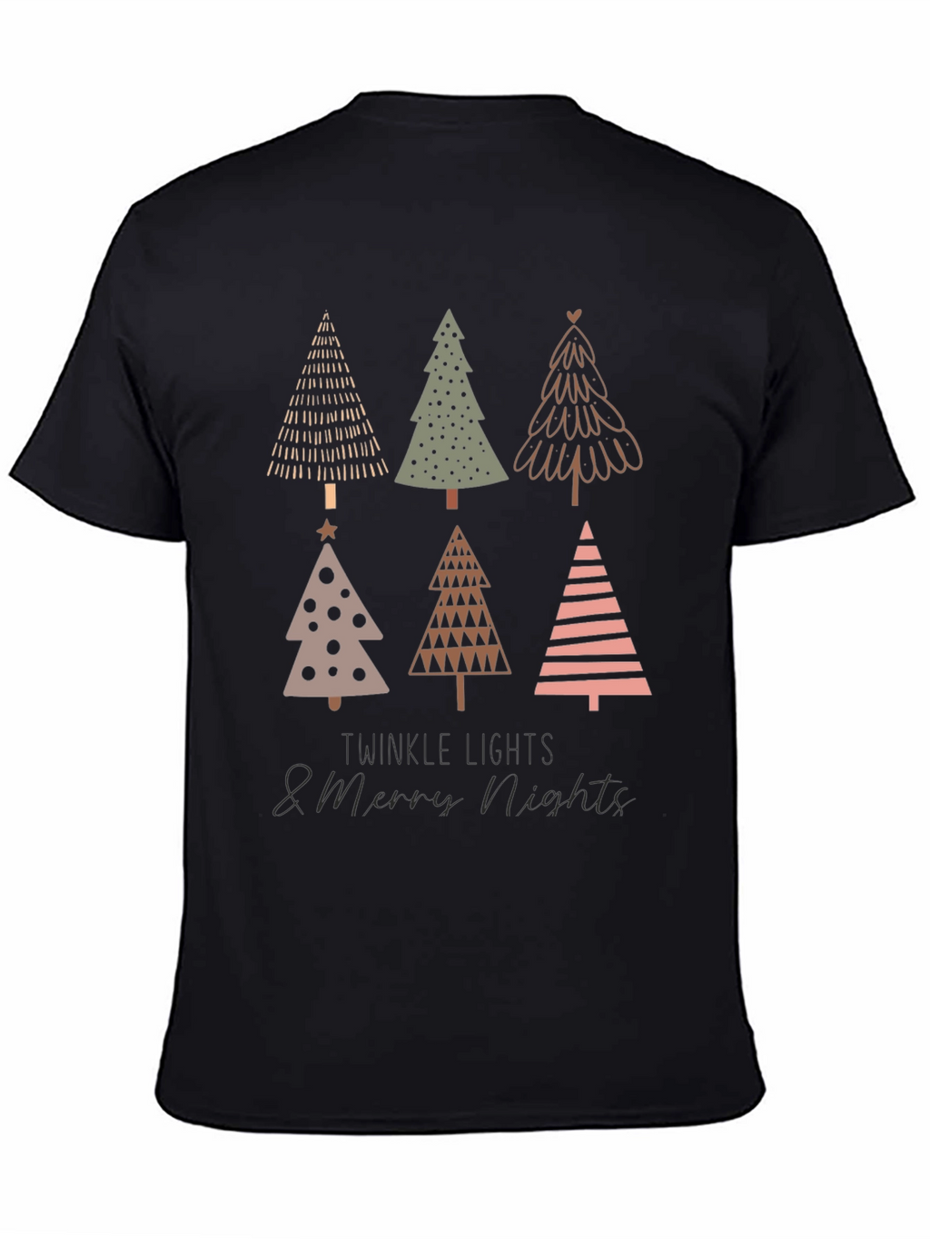 Christmas Tree Graphic Tee - Holiday Style