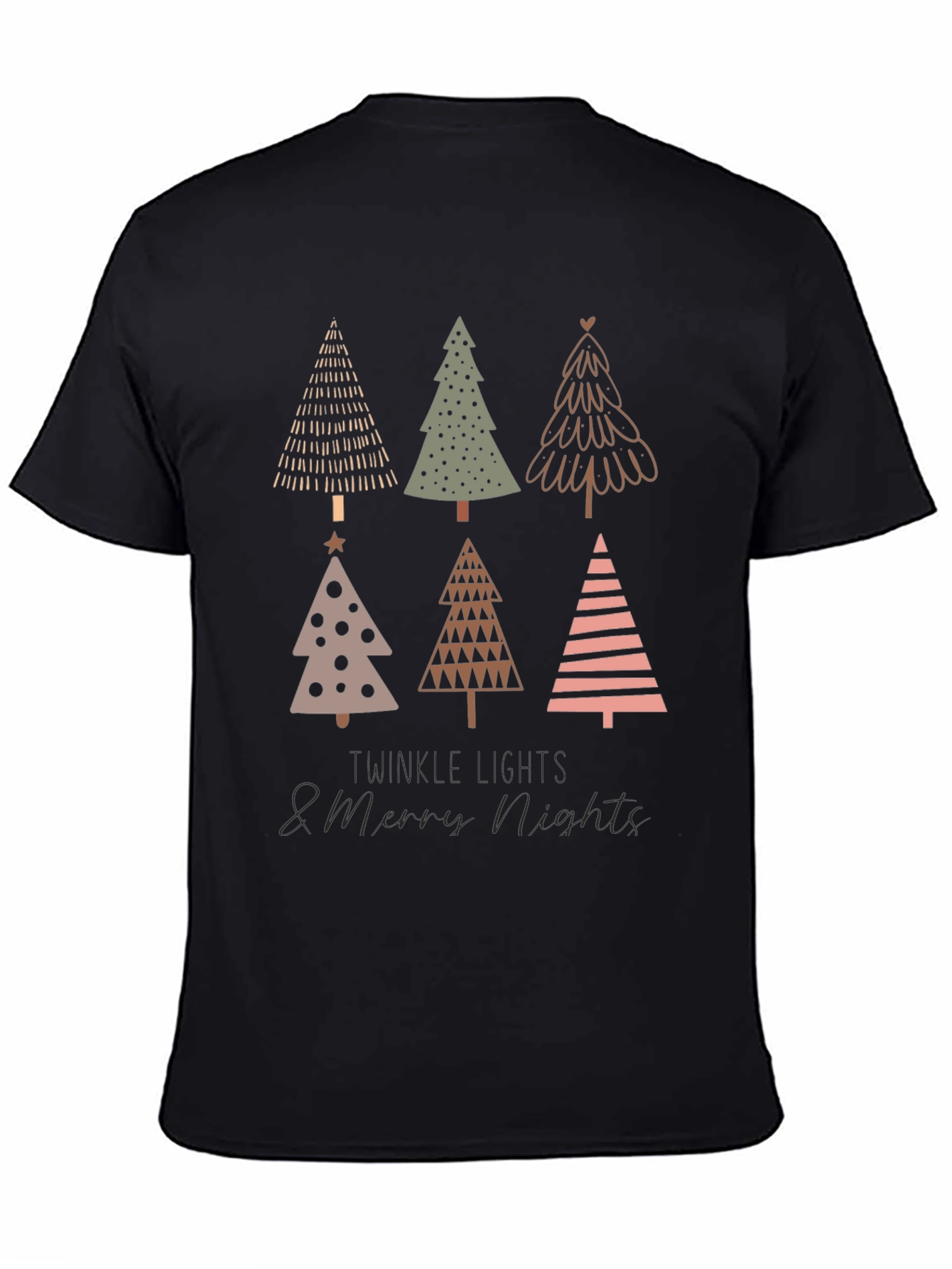 Christmas Tree Graphic Tee - Holiday Style