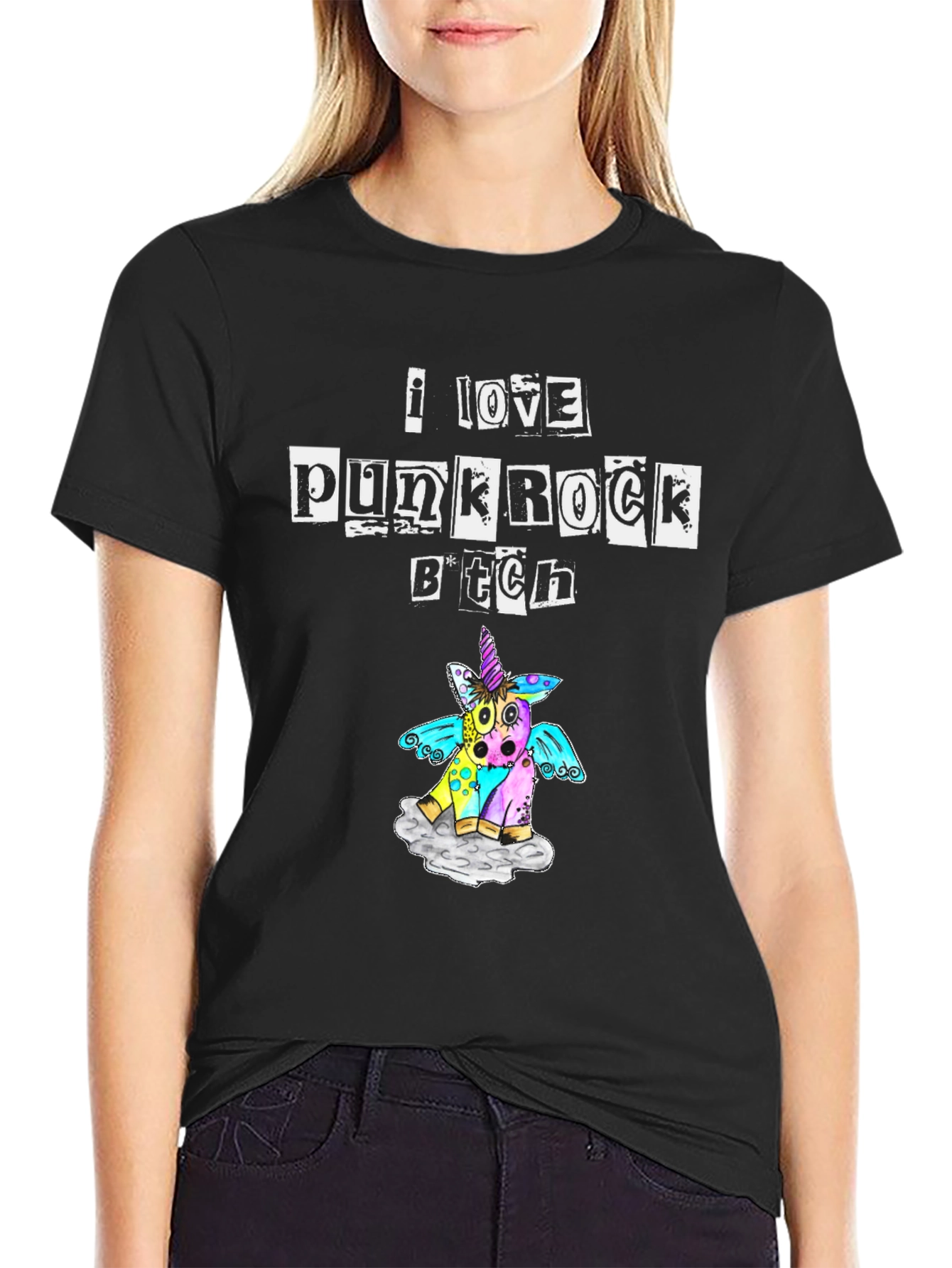 I Love Punk Rock Graphic Tee