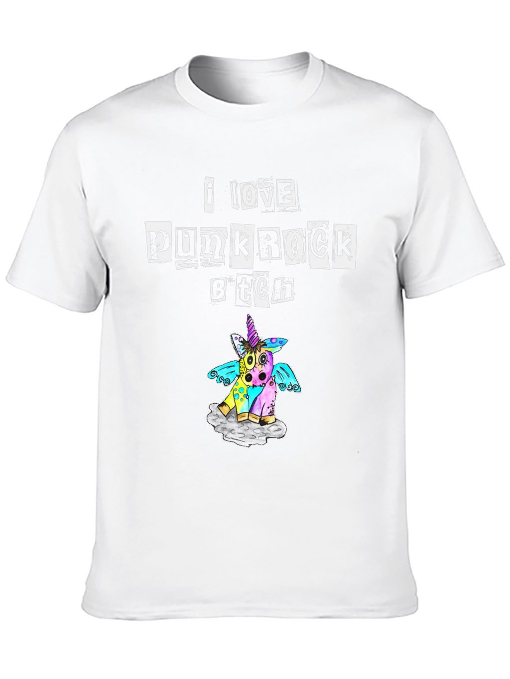 I Love Punk Rock Graphic Tee