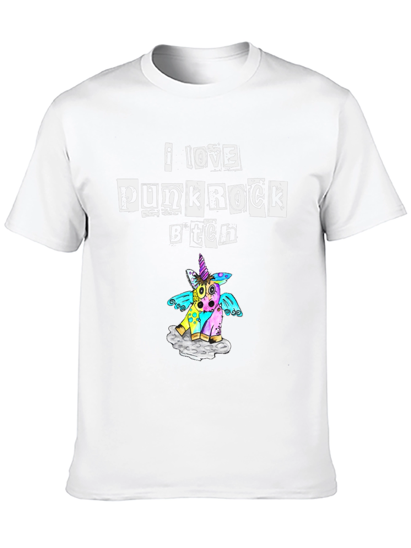 I Love Punk Rock Graphic Tee