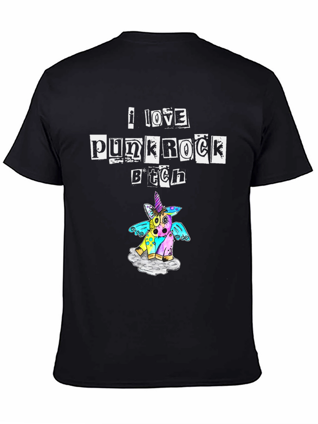 I Love Punk Rock Graphic Tee