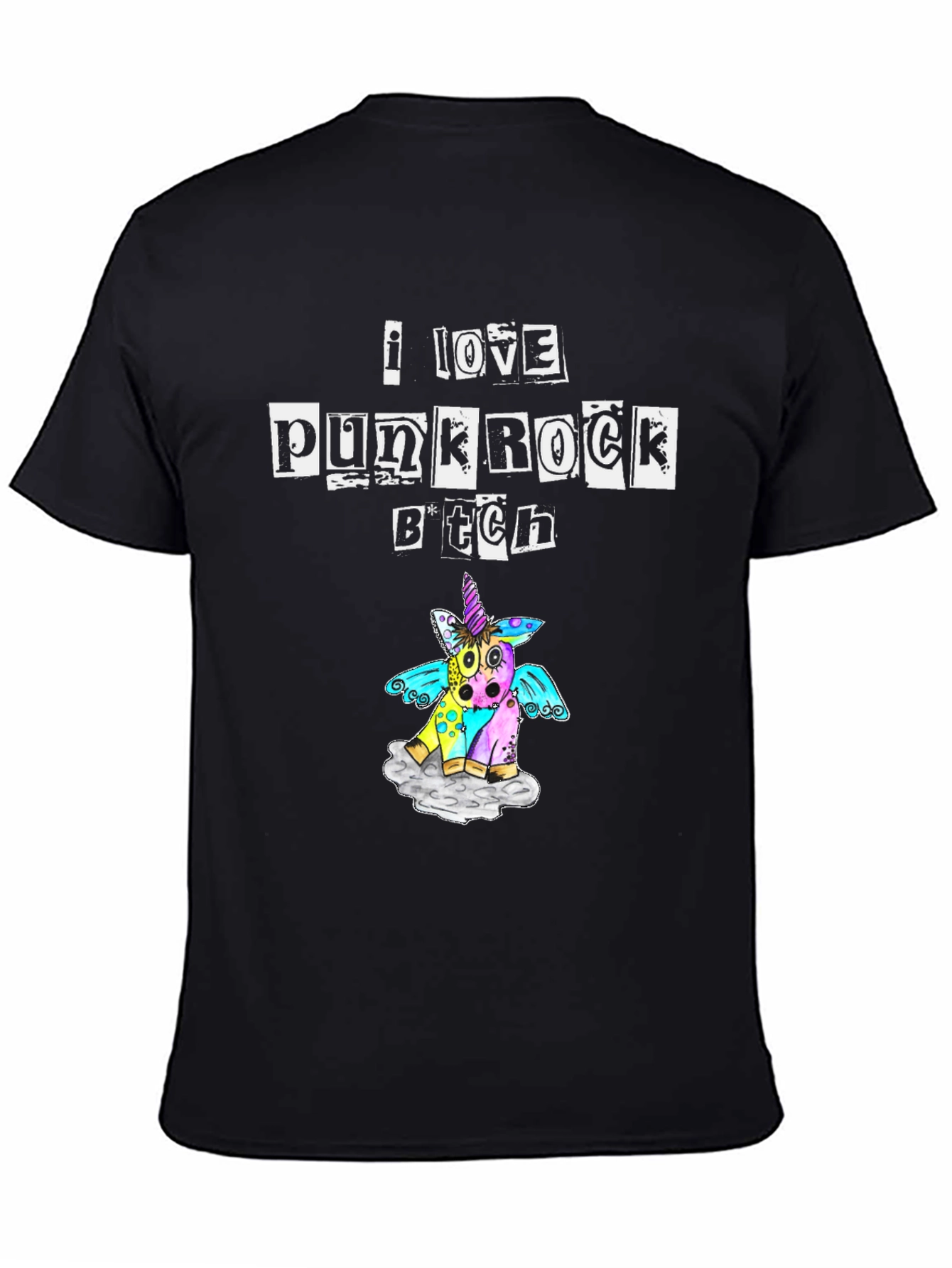 I Love Punk Rock Graphic Tee
