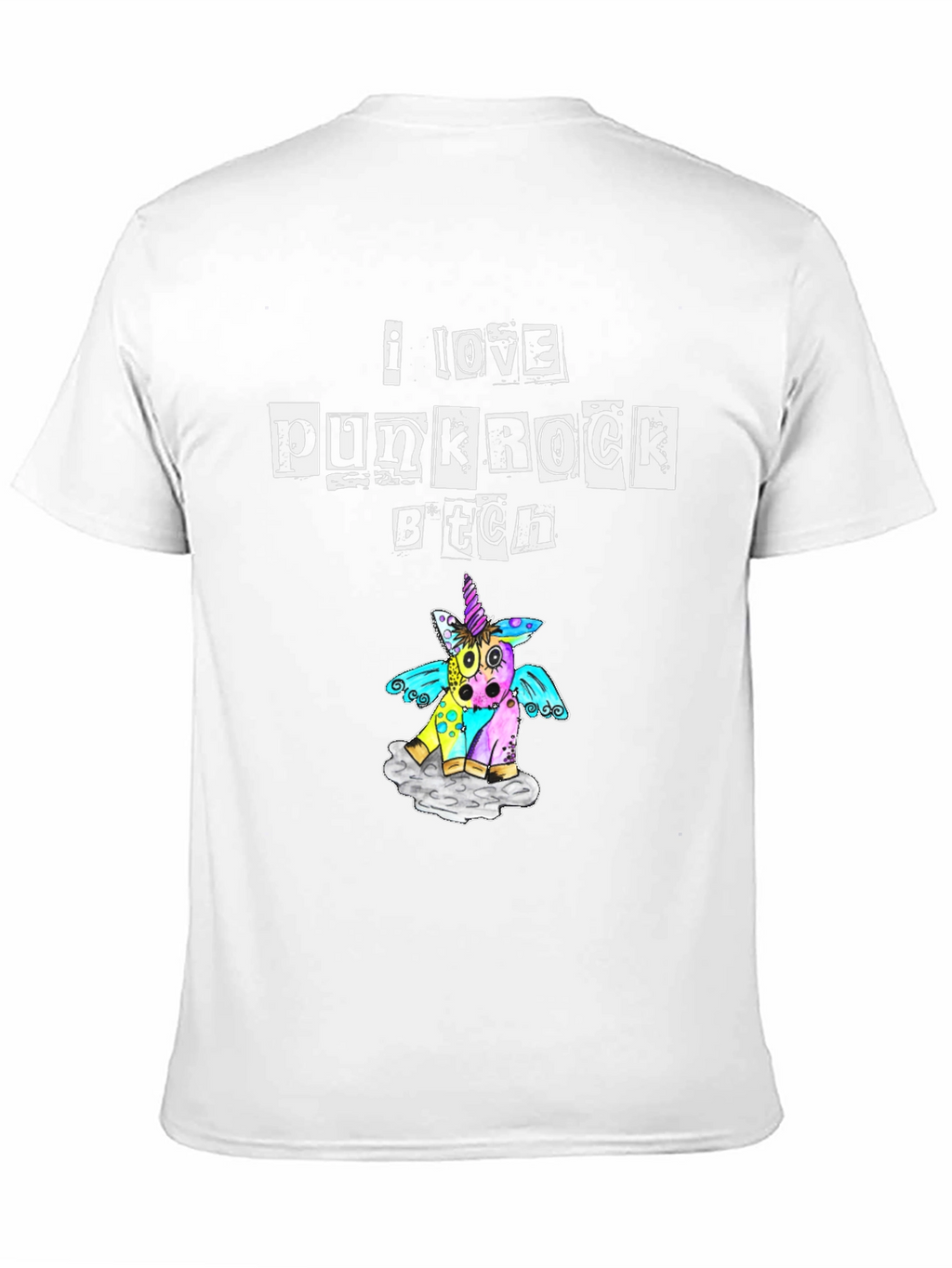 I Love Punk Rock Graphic Tee