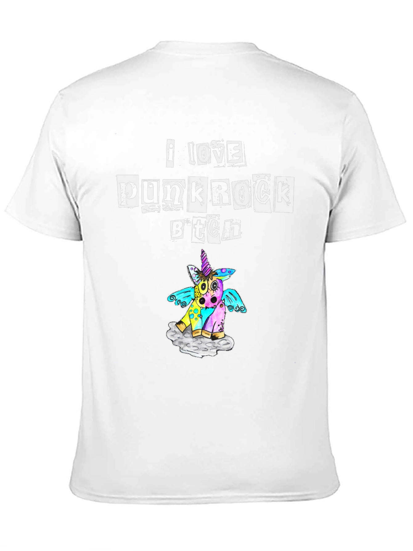I Love Punk Rock Graphic Tee