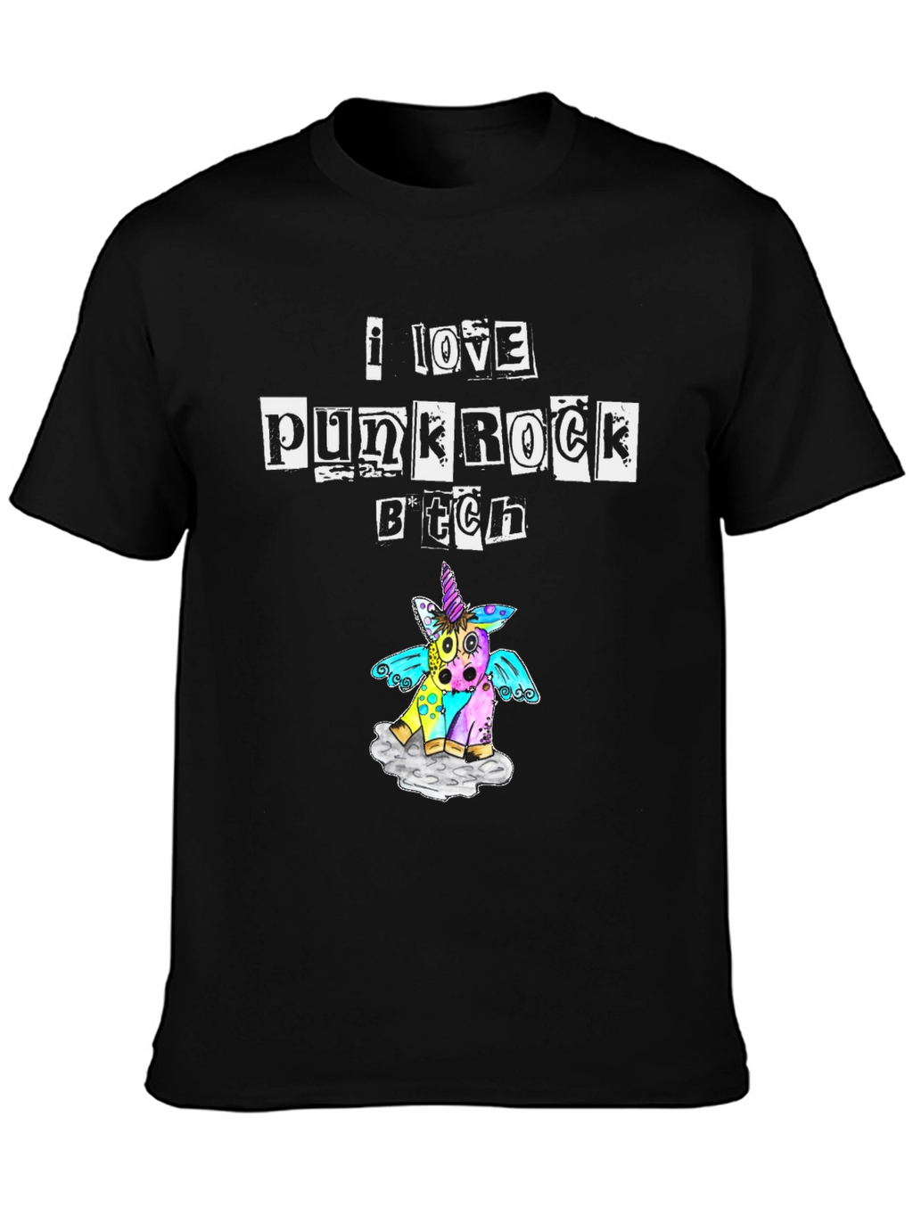 I Love Punk Rock Graphic Tee