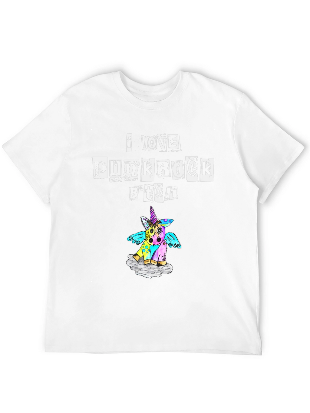 I Love Punk Rock Graphic Tee
