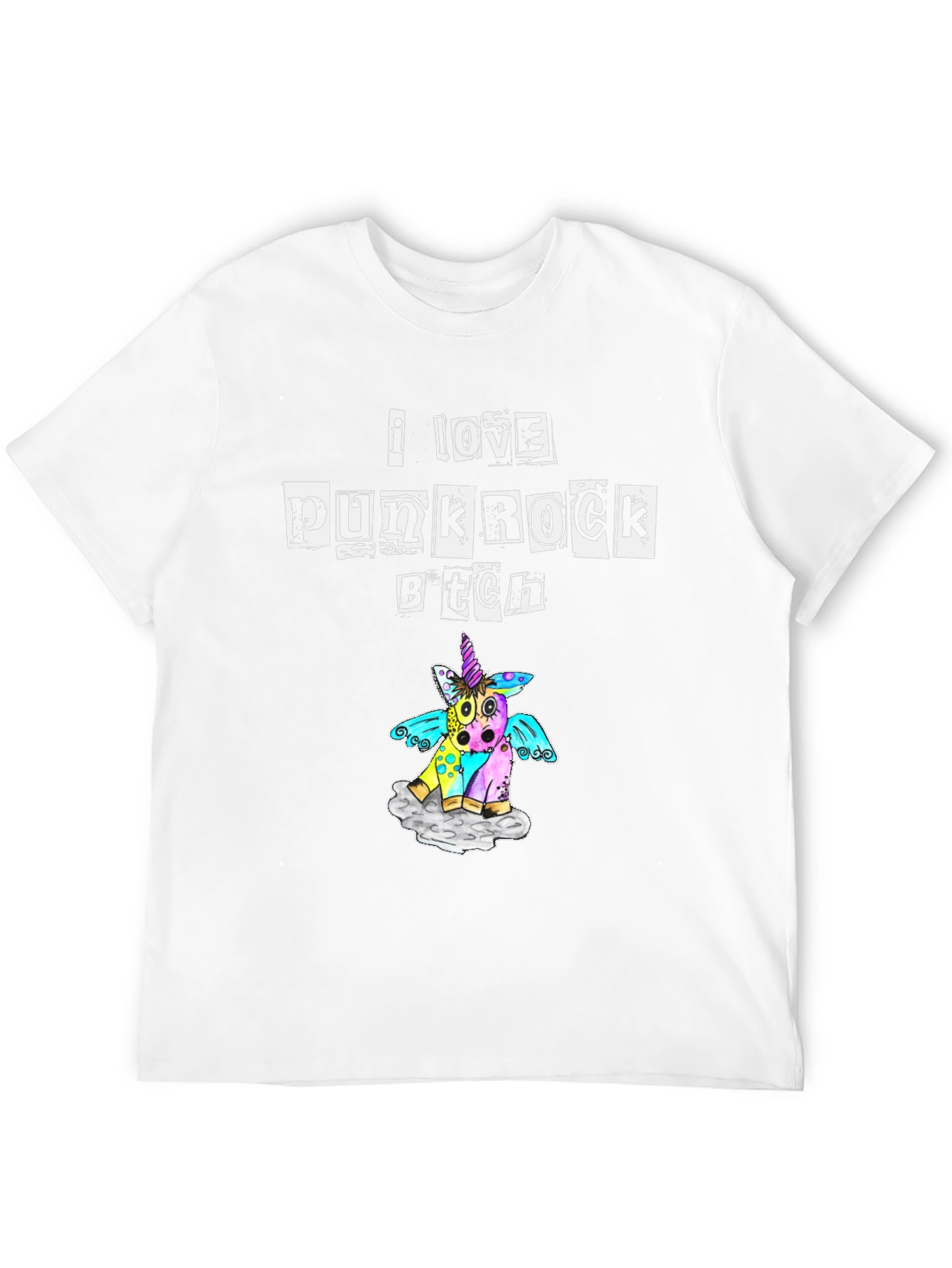I Love Punk Rock Graphic Tee