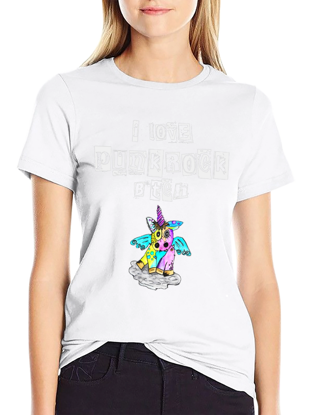 I Love Punk Rock Graphic Tee