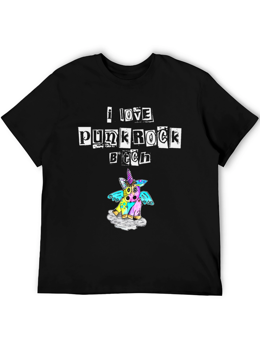 I Love Punk Rock Graphic Tee