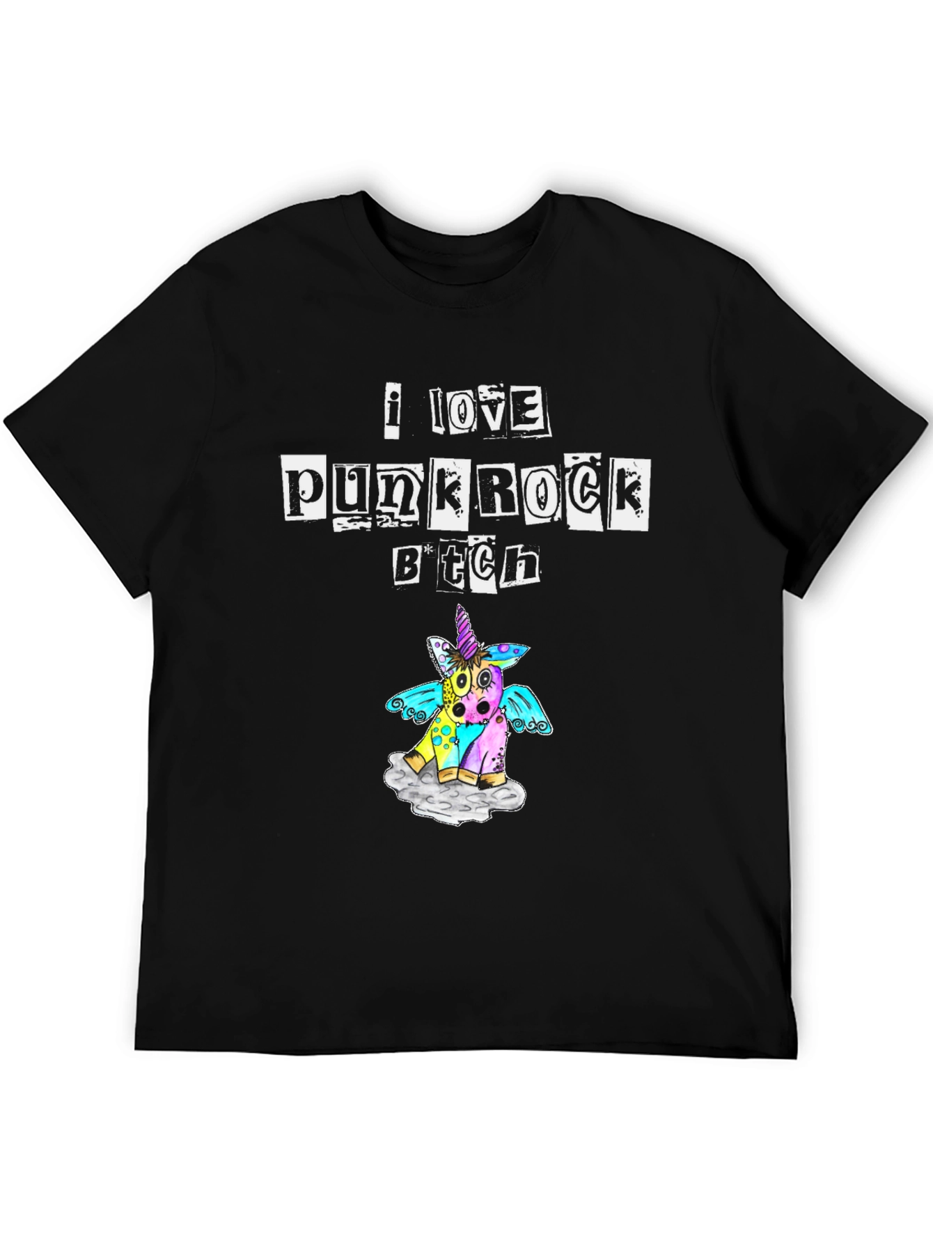 I Love Punk Rock Graphic Tee