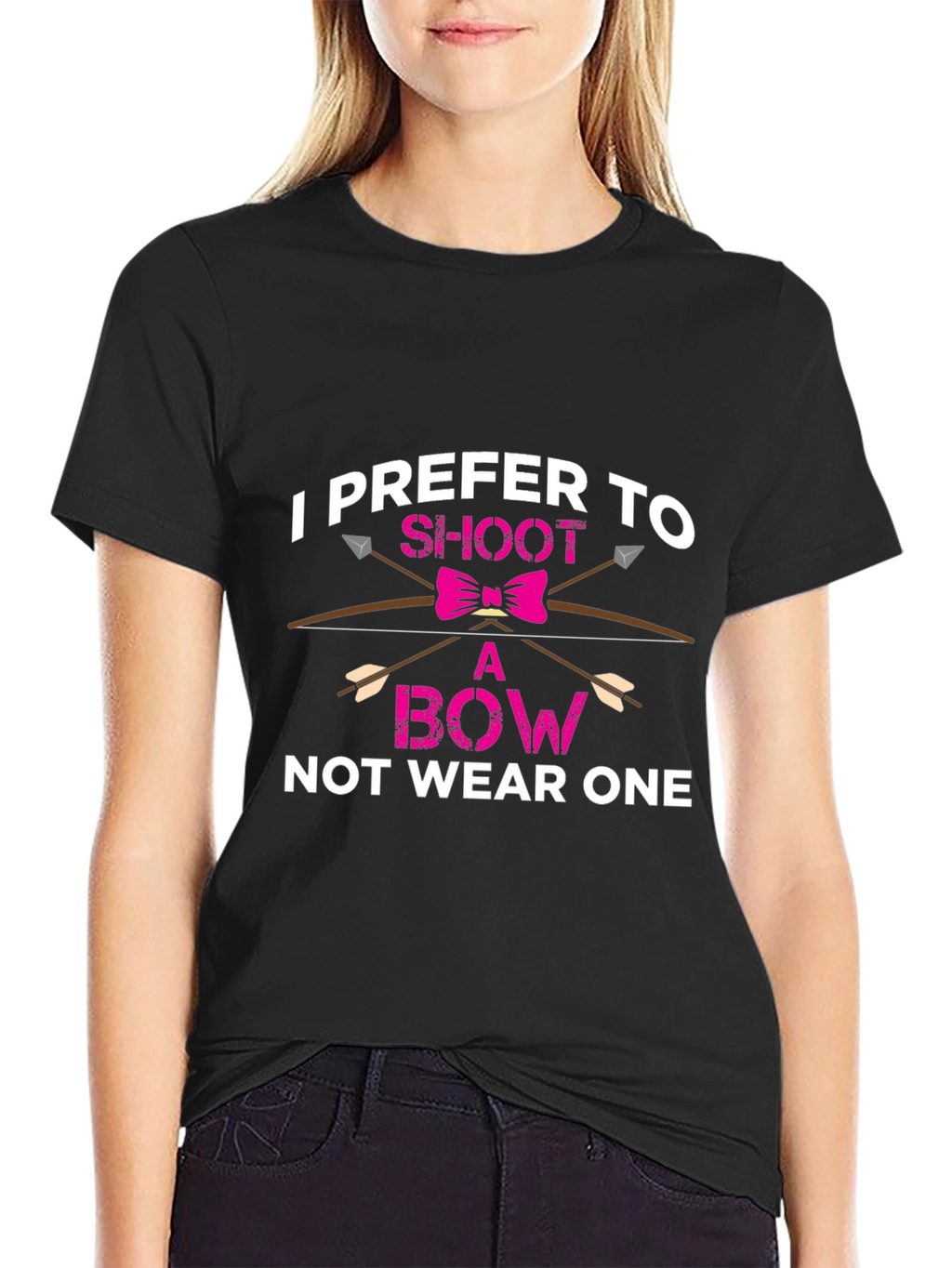 I Prefer To Shoot A Bow T-Shirt Archery Gift
