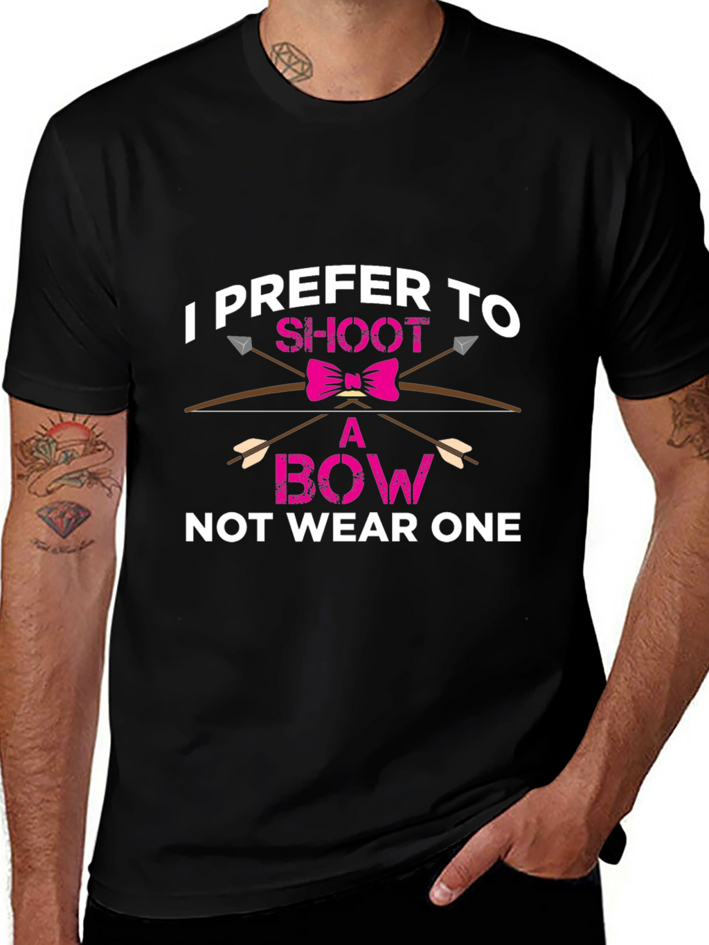 I Prefer To Shoot A Bow T-Shirt Archery Gift