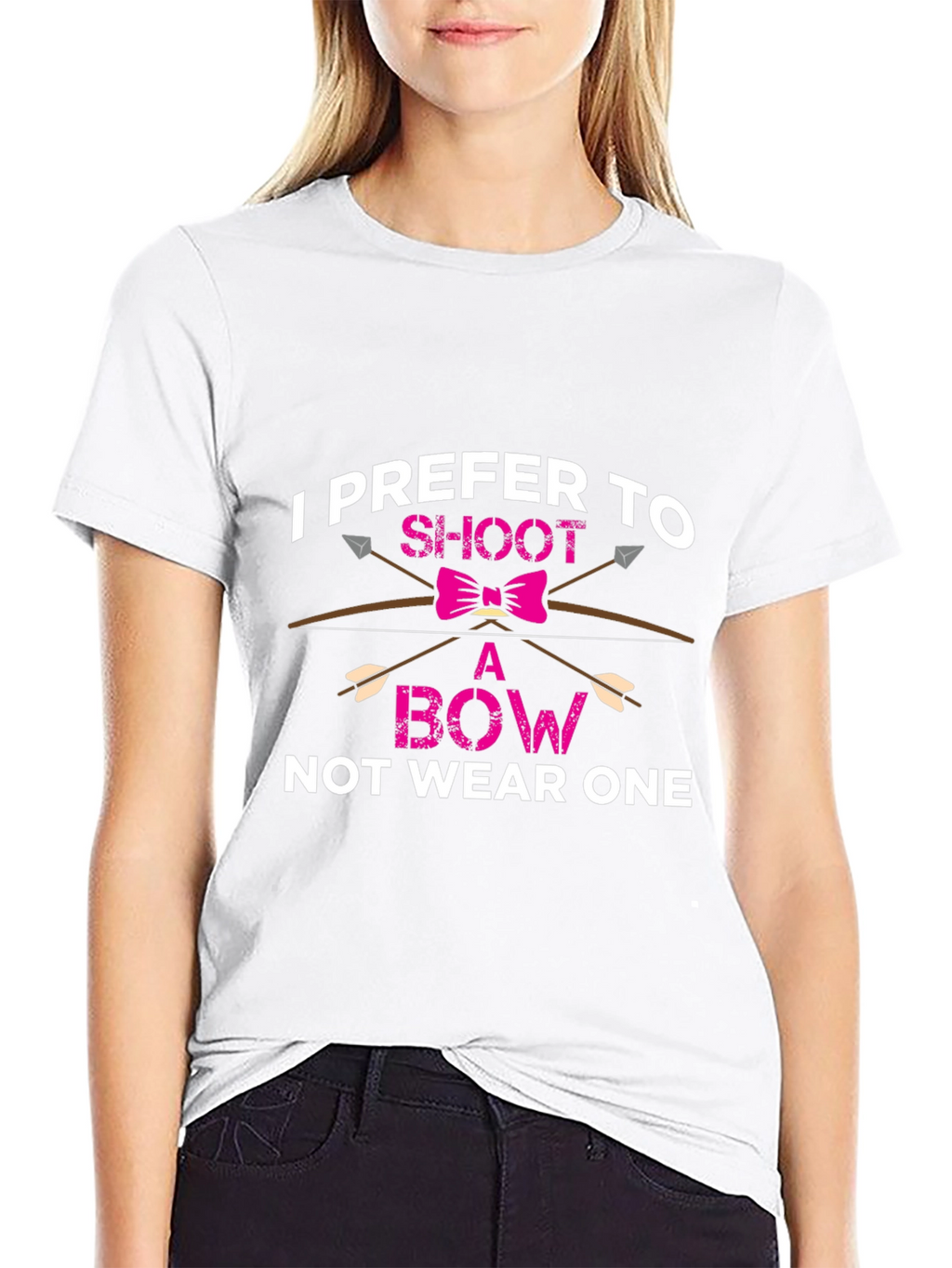 I Prefer To Shoot A Bow T-Shirt Archery Gift