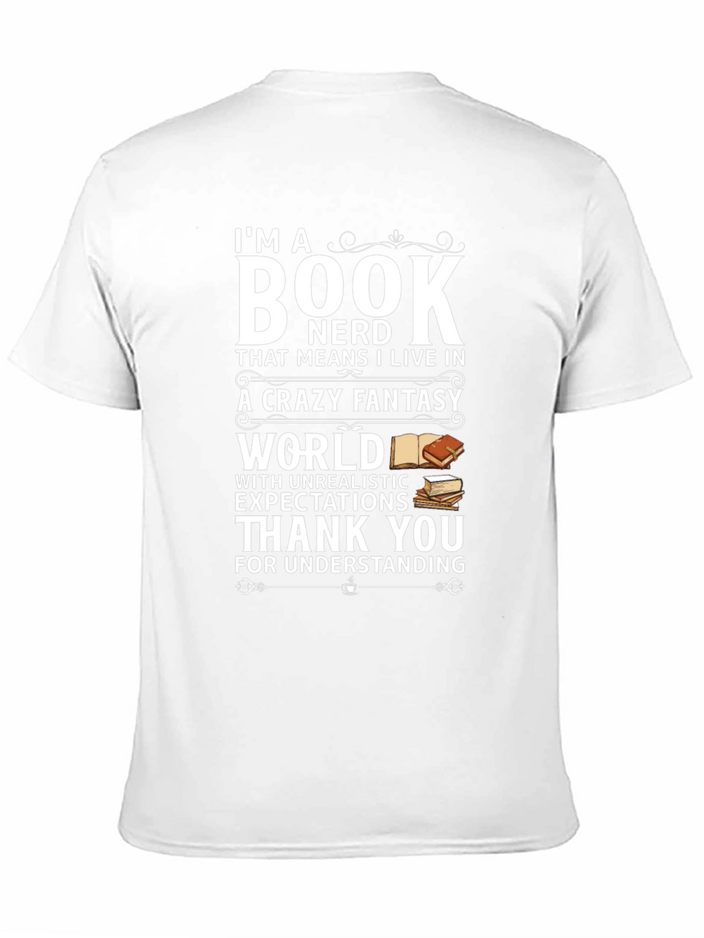 Book Nerd T-Shirt: Fantasy World Tee