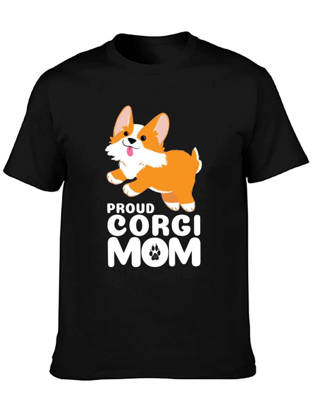 Proud Corgi Mom Graphic Tee