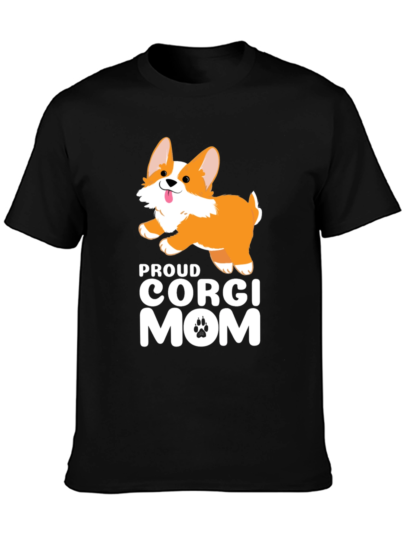 Proud Corgi Mom Graphic Tee
