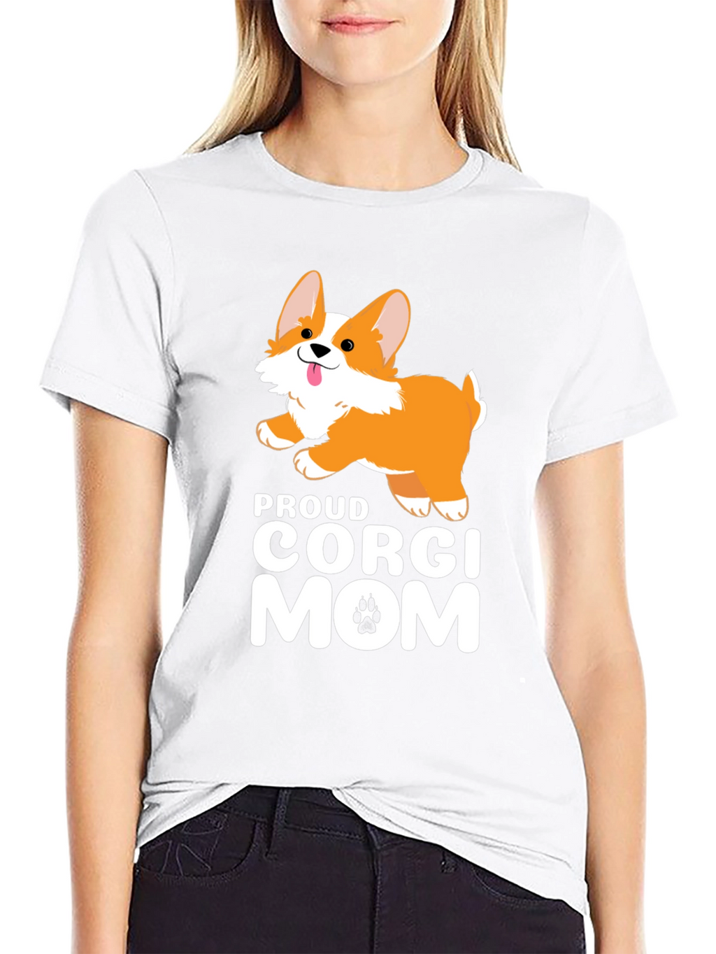 Proud Corgi Mom Graphic Tee