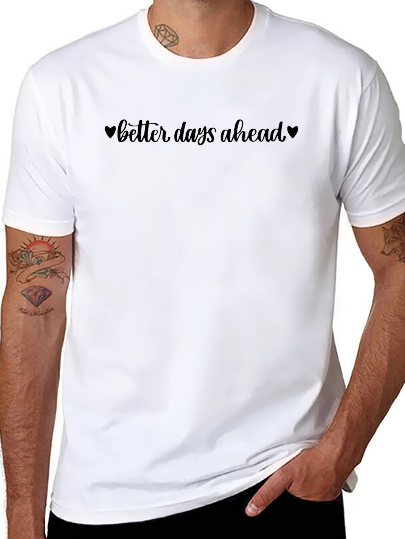 Better Days Ahead Graphic Tee - Stylish Comfort