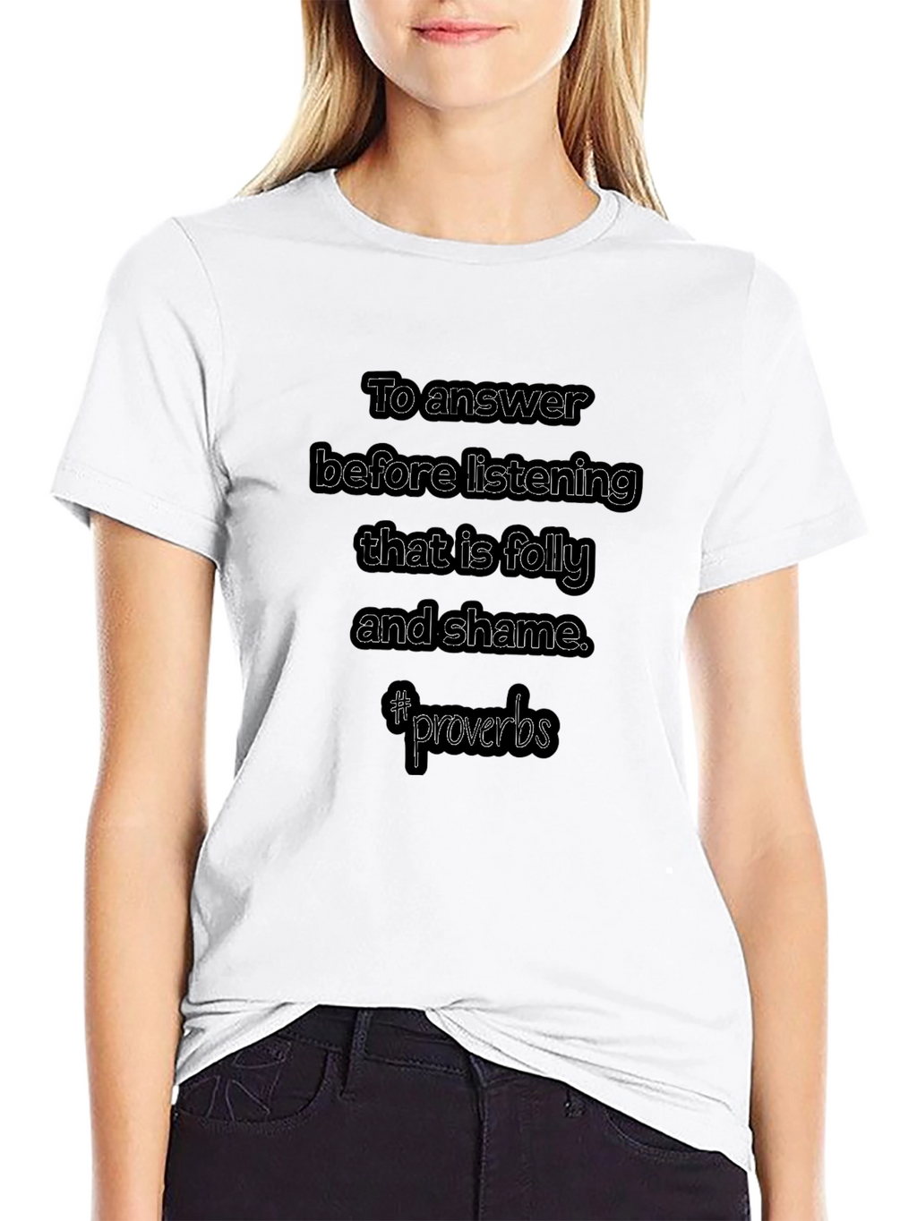 Mens To Answer Graphic T-Shirt