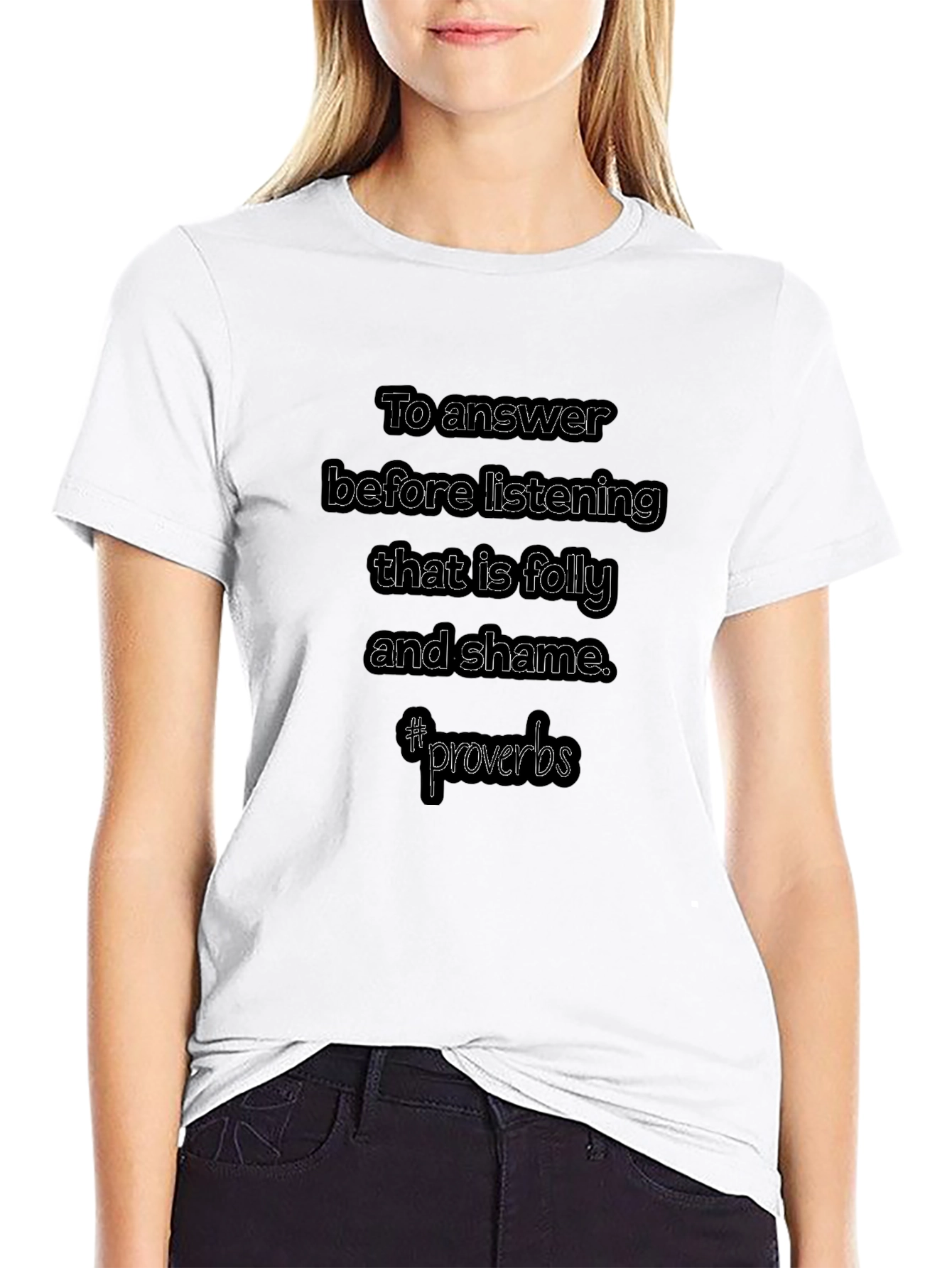 Mens To Answer Graphic T-Shirt