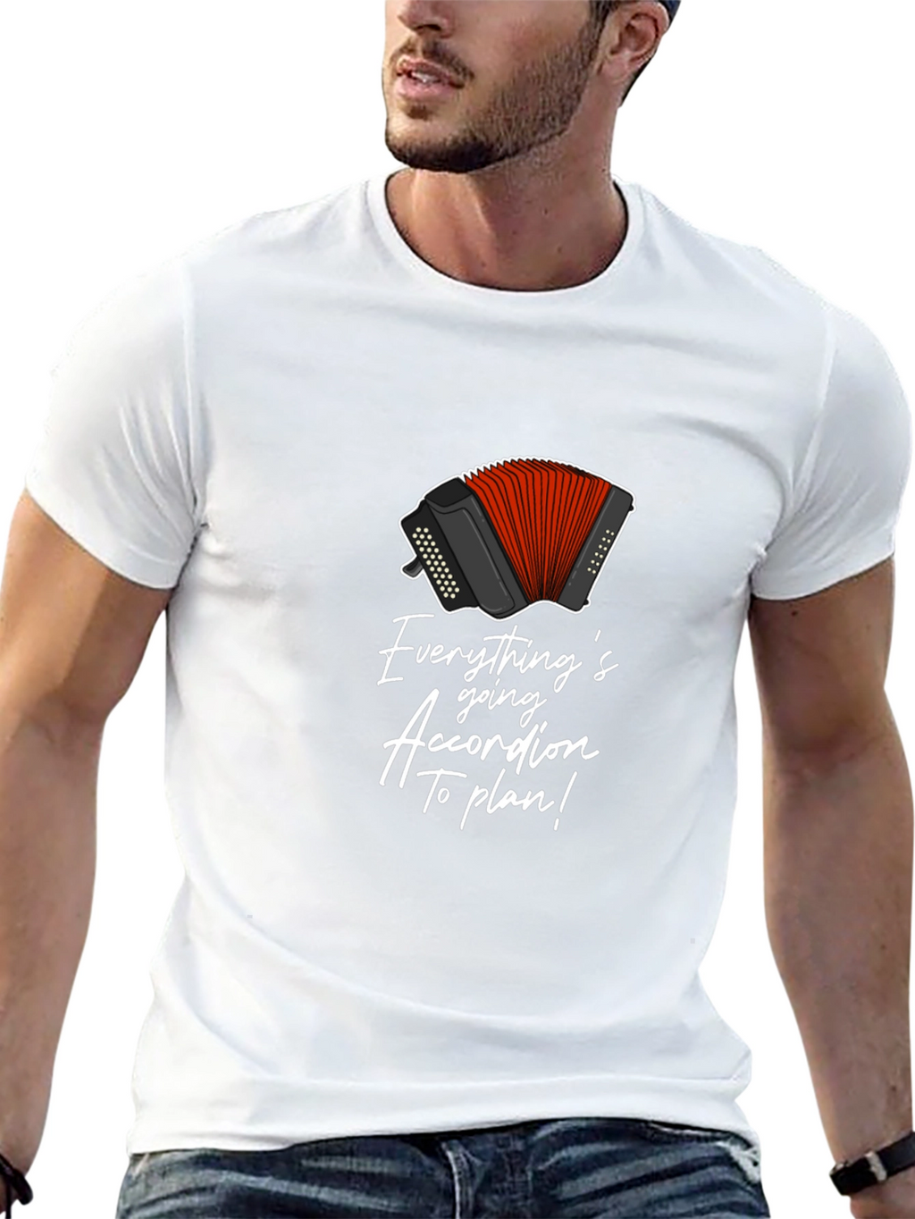 Everythings Going Accordion To Plan T-Shirt