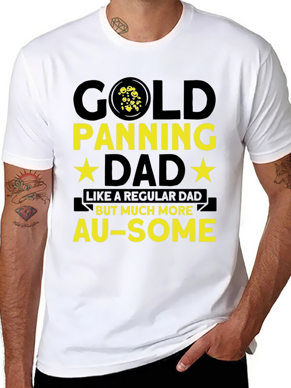 Gold Panning Dad T-Shirt