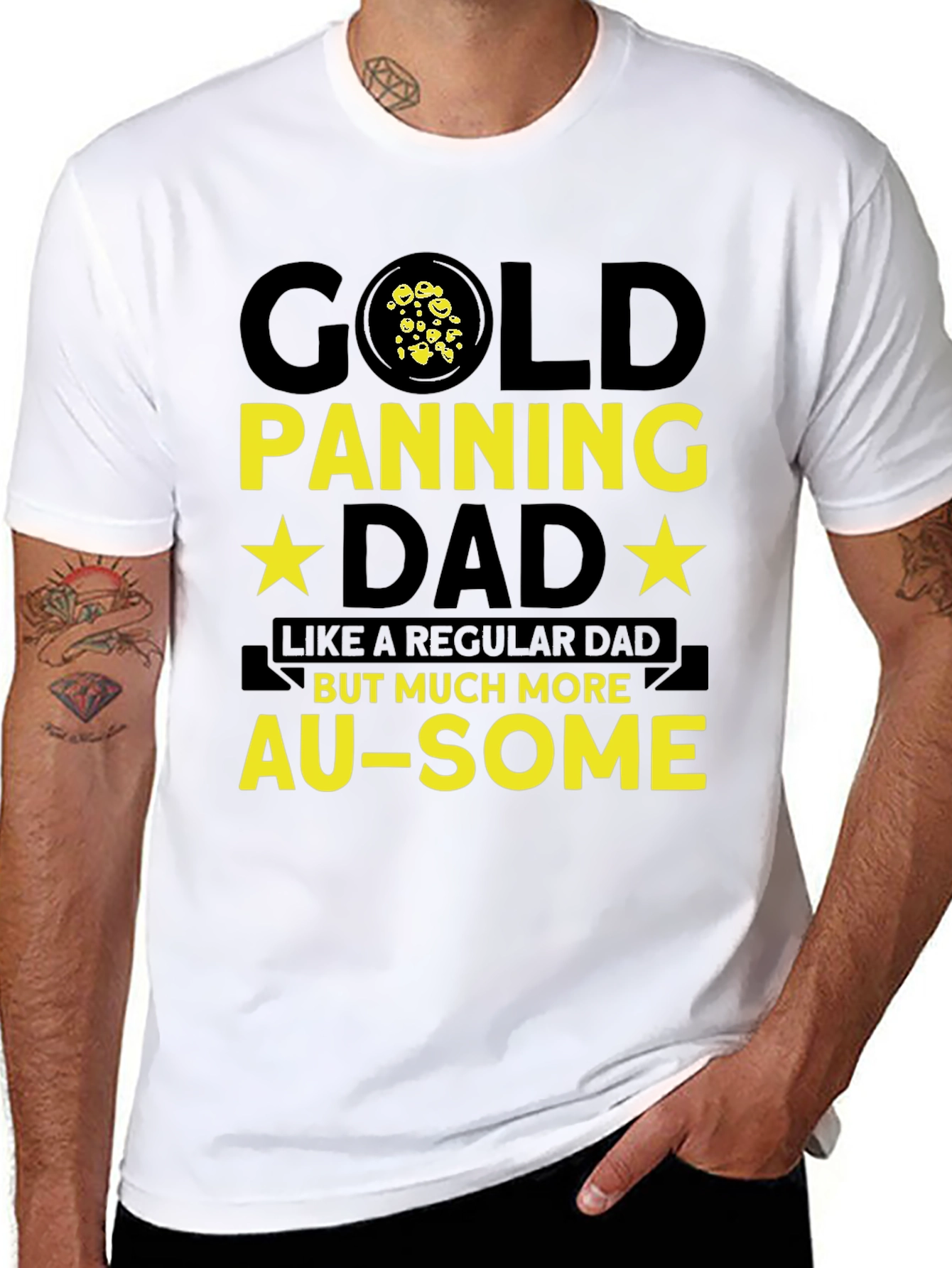 Gold Panning Dad T-Shirt