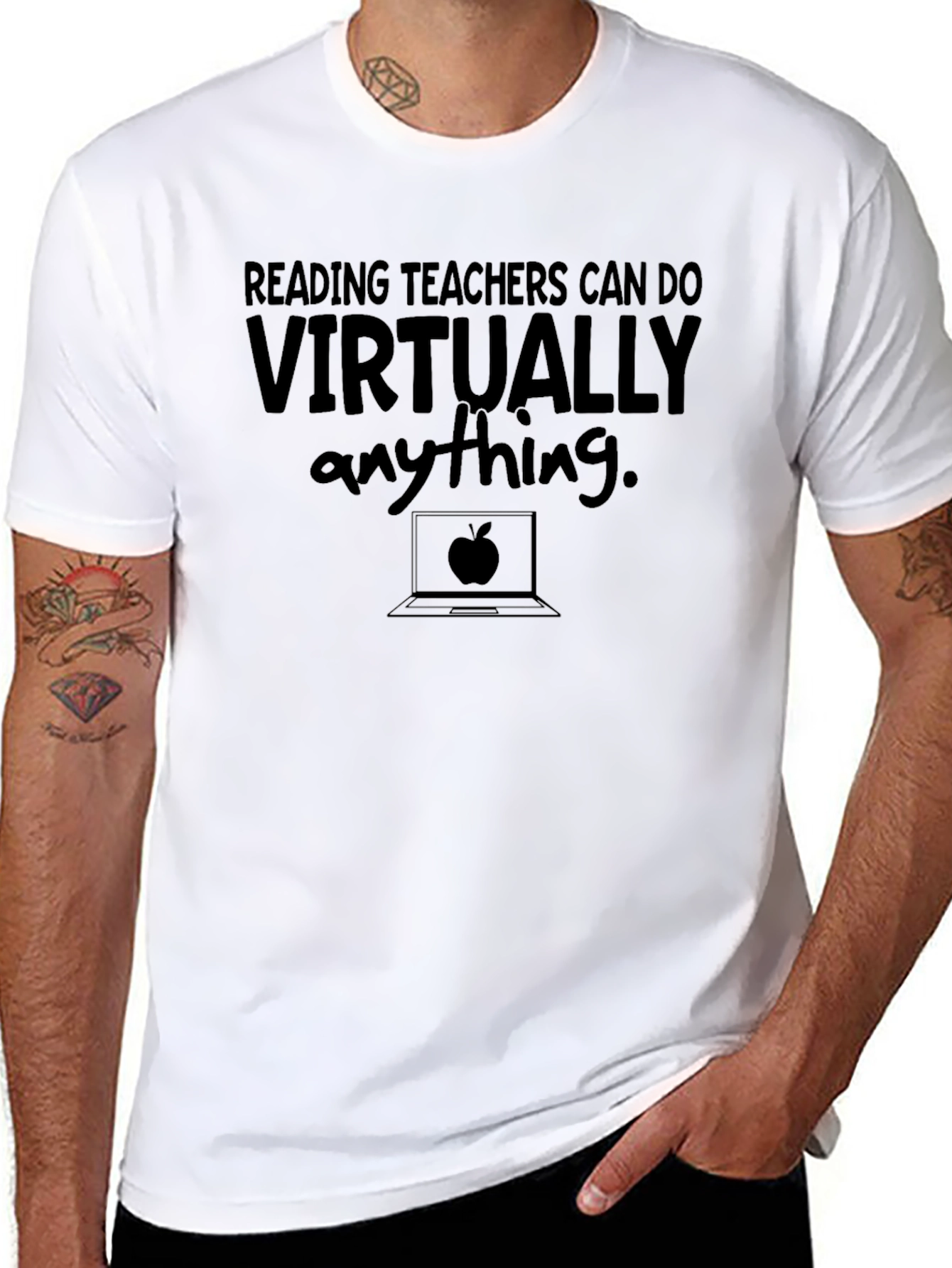 Reading Teachers Can Do Virtually Anything T-Shirt