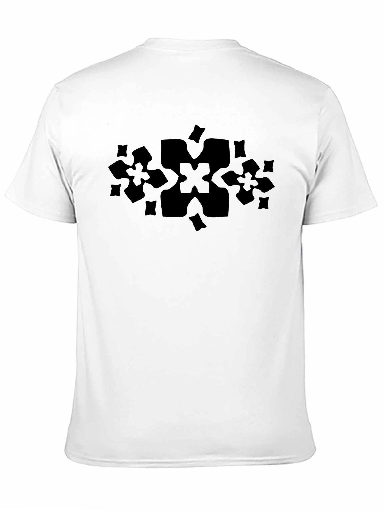 Mens Black Graphic Tee