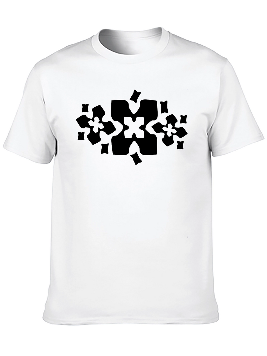 Mens Black Graphic Tee
