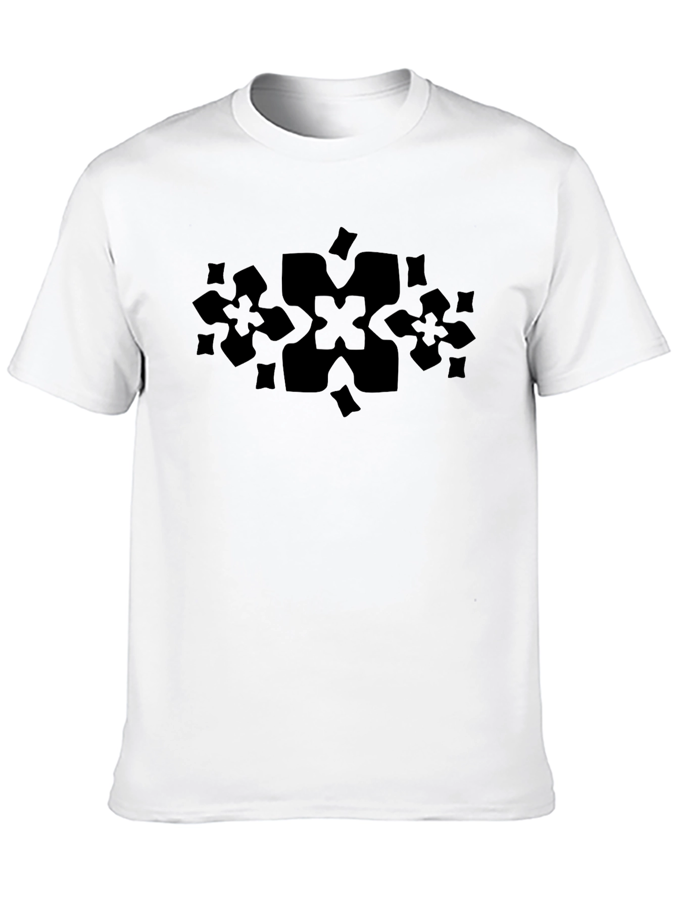 Mens Black Graphic Tee