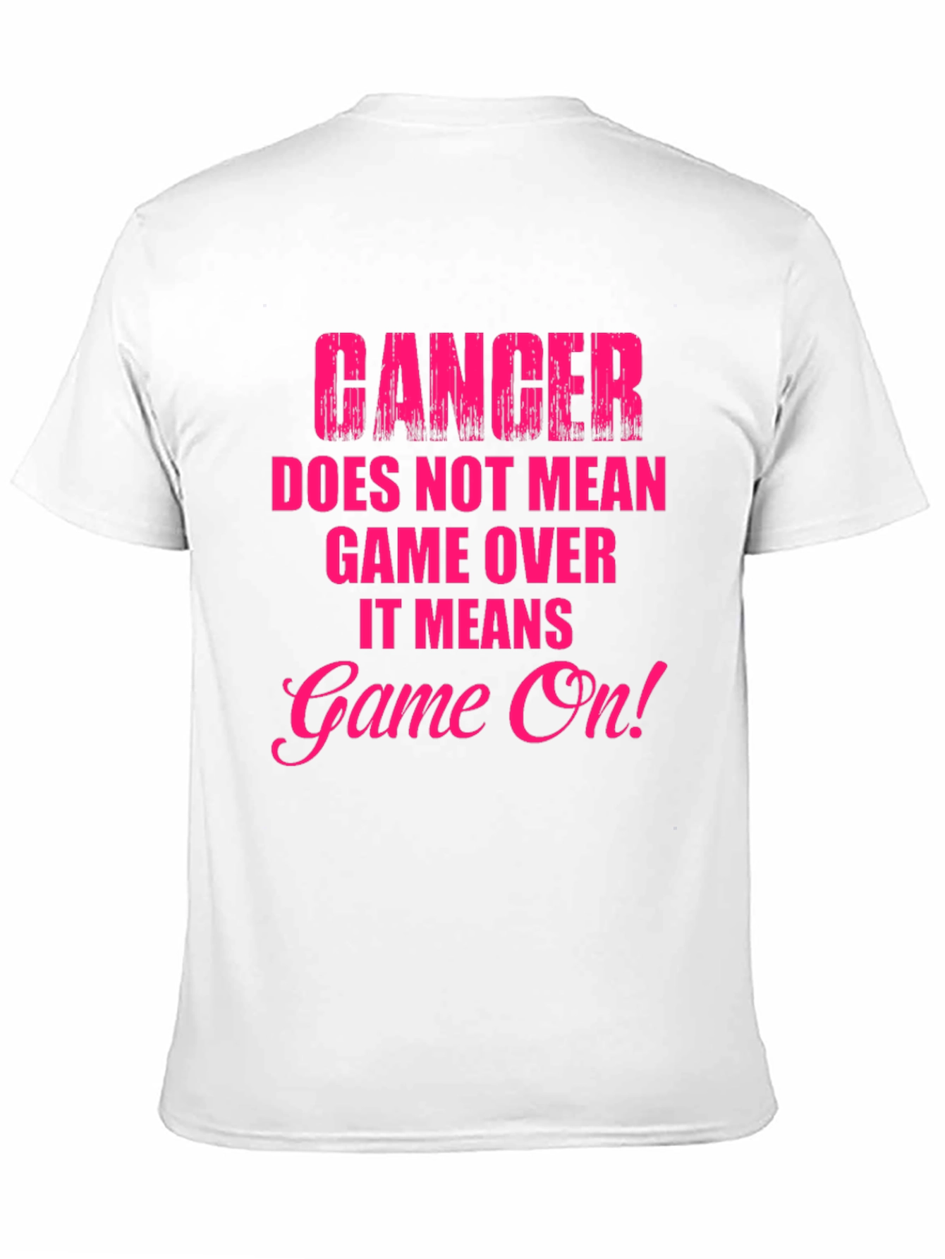 Cancer Awareness T-Shirt - Game On!