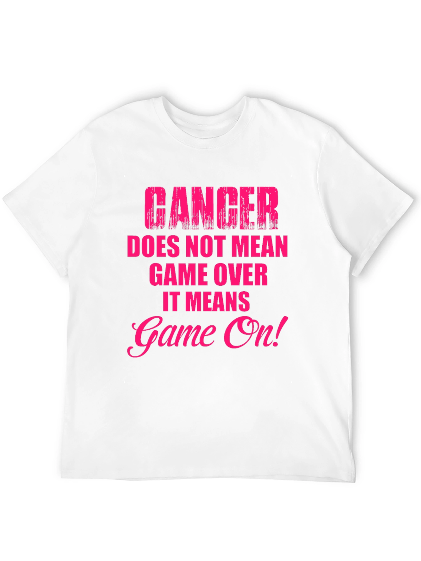 Cancer Awareness T-Shirt - Game On!
