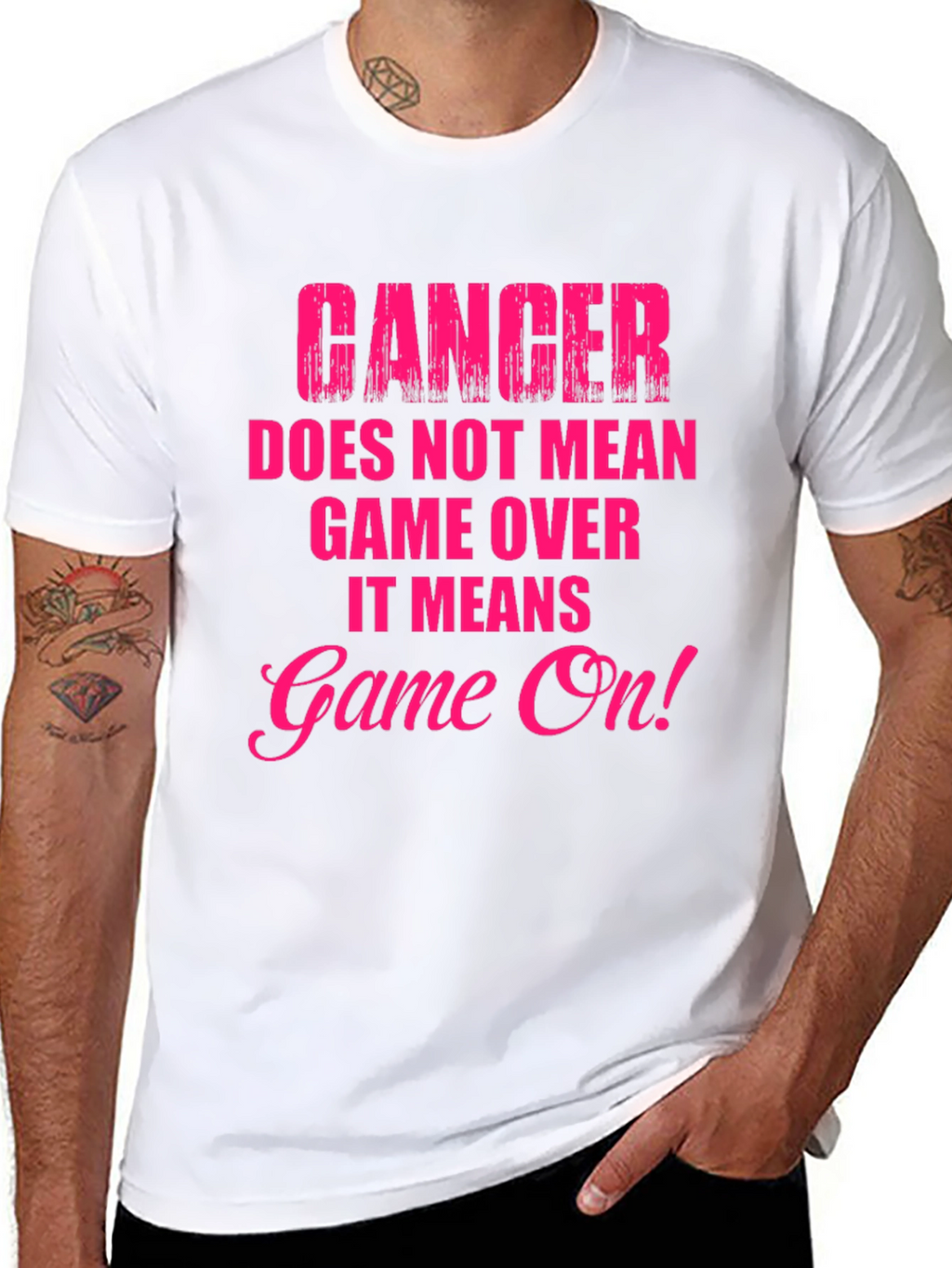 Cancer Awareness T-Shirt - Game On!