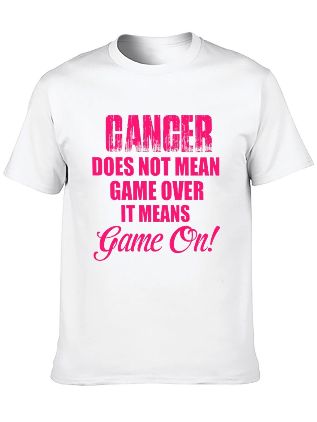 Cancer Awareness T-Shirt - Game On!