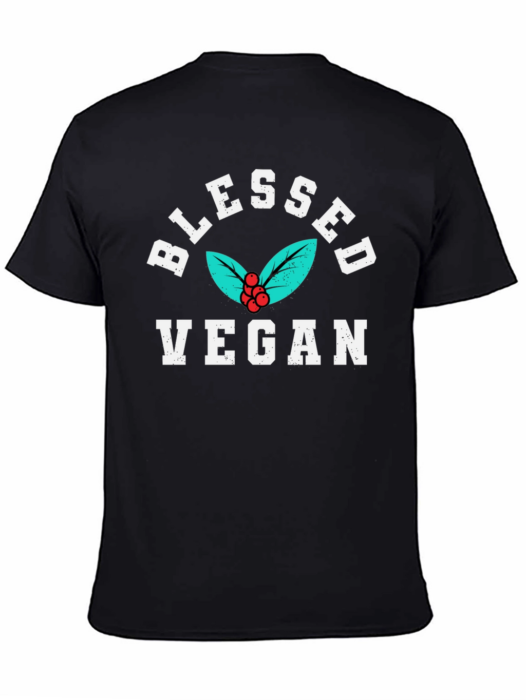 Blessed Vegan Graphic T-Shirt
