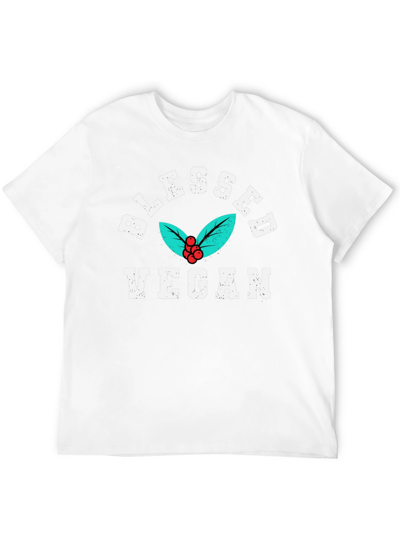 Blessed Vegan Graphic T-Shirt