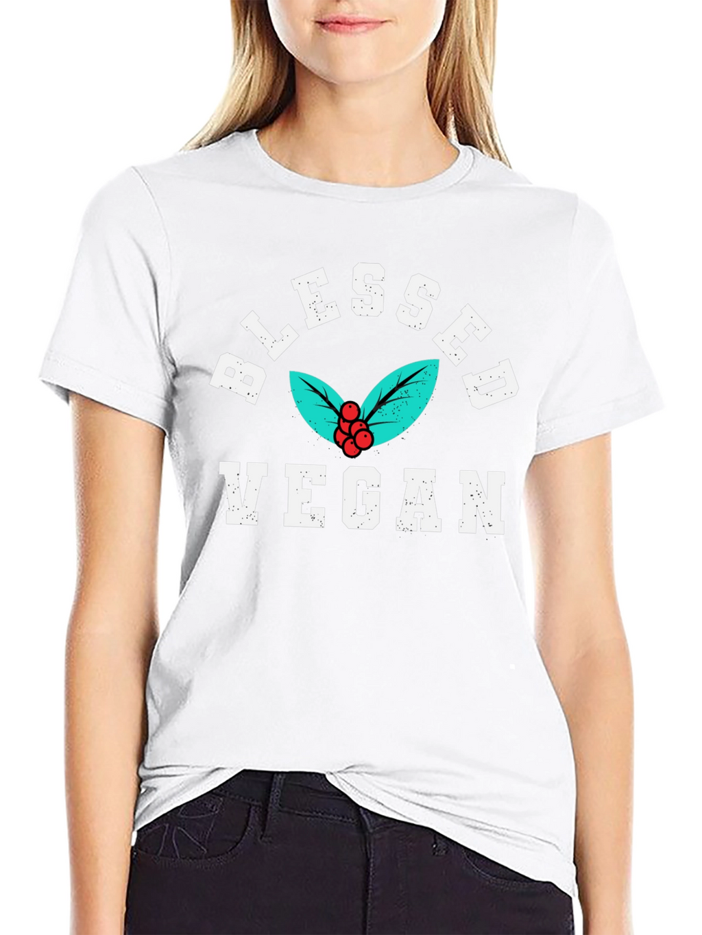 Blessed Vegan Graphic T-Shirt